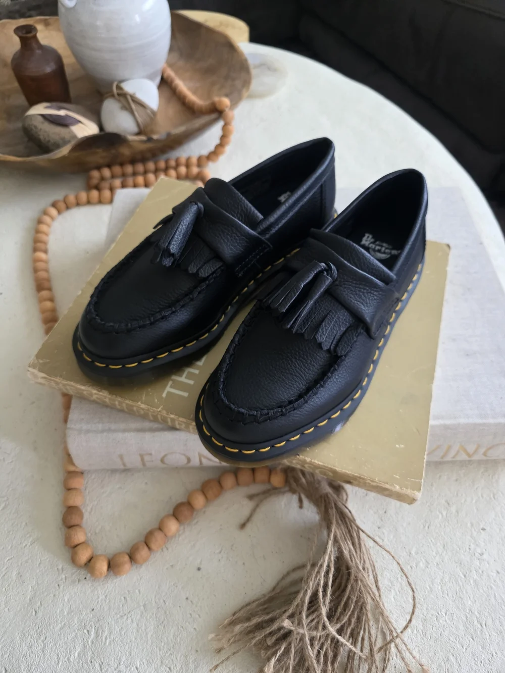 Dr. Martens Adrian Leather Tassel Loafers